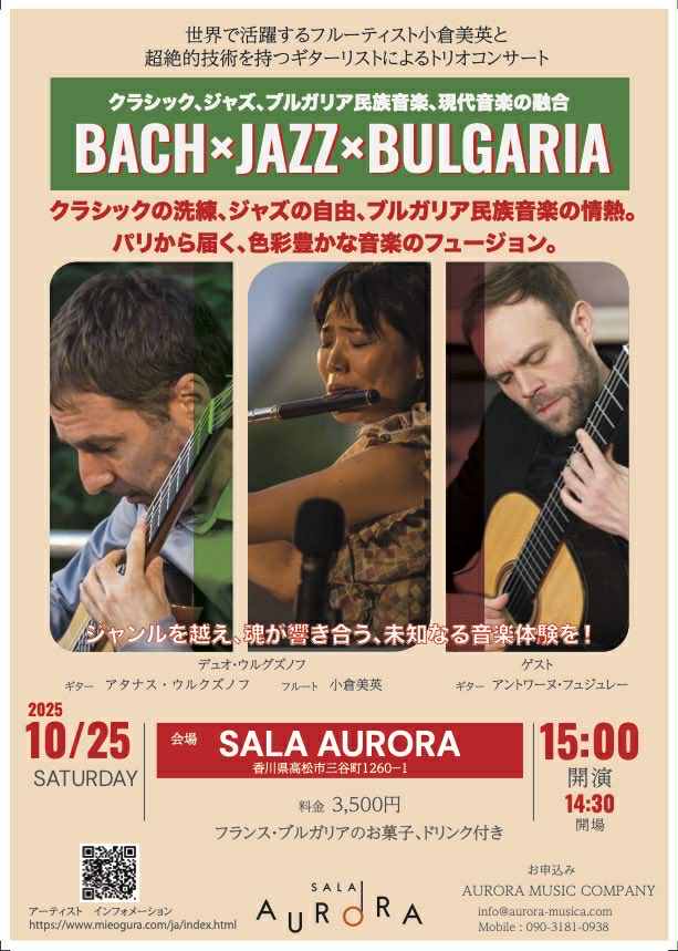 Affiche du concert